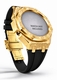 Casioak Mod Kit Fits Casio G-Shock GA-2100 GA-2110 GAB2100 Watch Gold Frosted Metal Case - Black Strap