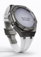 Casioak Mod Kit Fits Casio G-Shock GA-2100 GA-2110 GAB2100 Watch Gunmetal Case - White Strap