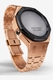 Casioak Mod Kit Fits Casio G-Shock GA-2100 GA-2110 GAB2100 Watch Metal Rose Gold Case and Bracelet with Black Bezel