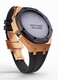 Casioak Mod Kit Fits Casio G-Shock GA-2100 GA-2110 GAB2100 Watch Rose Gold - Black Bezel - Black Strap