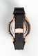 Casioak Mod Kit Fits Casio G-Shock GA-2100 GA-2110 GAB2100 Watch Rose Gold - Black Strap