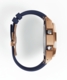 Casioak Mod Kit Fits Casio G-Shock GA-2100 GA-2110 GAB2100 Watch Rose Gold - Blue Strap