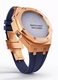 Casioak Mod Kit Fits Casio G-Shock GA-2100 GA-2110 GAB2100 Watch Rose Gold - Blue Strap