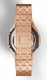 Casioak Mod Kit Fits Casio G-Shock GA-2100 GA-2110 GAB2100 Watch Rose Gold Metal Case and Bracelet