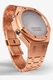 Casioak Mod Kit Fits Casio G-Shock GA-2100 GA-2110 GAB2100 Watch Rose Gold Metal Case and Bracelet