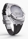 Casioak Mod Kit Fits Casio G-Shock GA-2100 GA-2110 GAB2100 Watch Silver Case - Black Strap