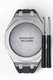 Casioak Mod Kit Fits Casio G-Shock GA-2100 GA-2110 GAB2100 Watch Silver Case - Black Strap