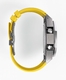 Casioak Mod Kit Fits Casio G-Shock GA-2100 GA-2110 GAB2100 Watch Silver Case - Yellow Strap