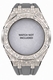 Casioak Mod Kit Fits Casio G-Shock GA-2100 GA-2110 GAB2100 Watch Silver Frosted Metal Case - Gray Strap