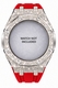 Casioak Mod Kit Fits Casio G-Shock GA-2100 GA-2110 GAB2100 Watch Silver Frosted Metal Case - Red Strap