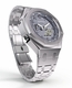Casioak Mod Metal Watch Casio G-Shock GA-2100 All Steel Case Band Grey Dial GA2110ET-8A