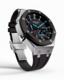 Casioak Mod Metal Watch G-Shock Silver Case Black Bezel Modded GA-2100-1A2
