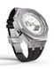 Casioak Mod Watch Casio G-Shock GA-2100-7A7 White Dial Silver Metal Case Black Strap GA2100