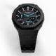 Casioak Mod Watch Casio G-Shock GA-2100 Black All Metal Steel Modded GA2100-1A2