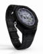 Casioak Mod Watch Casio G-Shock GA-2100 Black All Metal Steel with Grey Dial Modded GA2110ET-8A