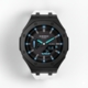 Casioak Mod Watch Casio G-Shock GA-2100 Black Case White Strap Modded GA2100-1A2