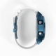 Casioak Mod Watch Casio G-Shock GA-2100 Blue Case White Strap GA2100-1A2