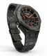 Casioak Mod Watch Casio G-Shock GA-2100 Gunmetal Grey Case Band Modded Orange GA2100-1A4