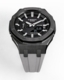 Casioak Mod Watch Casio G-Shock GA-2100 Gunmetal Grey Case Strap Black Dial GA2100-1A