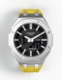 Casioak Mod Watch Casio G-Shock GA-2100 Metal Case Yellow Strap Modded GA2100-1A
