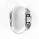 Casioak Mod Watch Casio G-Shock GA-2100 Silver Case White Strap GA2100-1A2