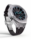 Casioak Mod Watch Casio G-Shock GA-2100 Silver Metal Case Black Strap GA2100-1A2