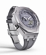 Casioak Mod Watch Casio G-Shock GA-2100 Silver Metal Case Grey Dial and Strap GA2110ET-8A