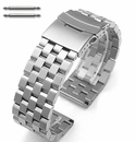 Citizen Stainless Steel Metal Watch Band Strap Bracelet Double Locking Buckle #5051