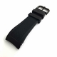 Citizen Compatible Curved End 22mm Black Silicone Rubber Strap Watch Band #4441