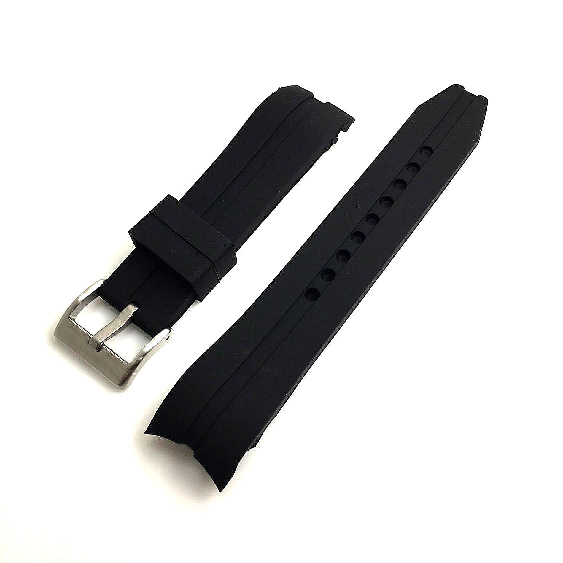Discount High Quality Rubber 23 mm Watch Strap Replacement XX.BK.XX.R.09_K0022255 main image 1