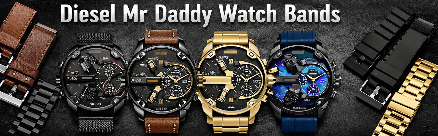 Diesel Mr Daddy Watch Bands