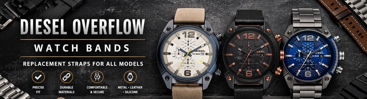 Diesel Overflow Watch Bands