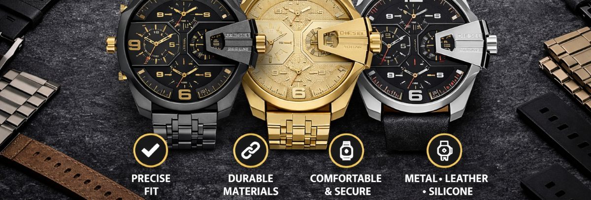 Diesel Uber Chief Watch Bands