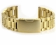 Gold Tone Tone Stainless Steel Watch Band #5017-24