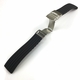 Gray Silicone 20mm Replacement Watch Band Strap Double Locking Clasp #4433