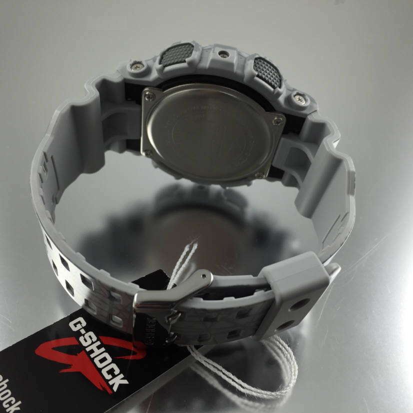 Grey Casio GShock Analog Digital XL Watch GA110SL8A