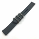 Grey Nylon Watch Band Strap Belt Army Military Ballistic Silver Buckle #6043
