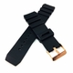 Citizen Black Rubber Silicone Diver's Style Replacement Watch Band Strap Rose Gold Buckle #4031RG