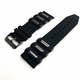 Citizen Compatible All Black 26mm Rubber Silicone Bullets Style Replacement Watch Band Strap #4058