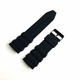 Citizen Compatible All Black 26mm Rubber Silicone Bullets Style Replacement Watch Band Strap #4058