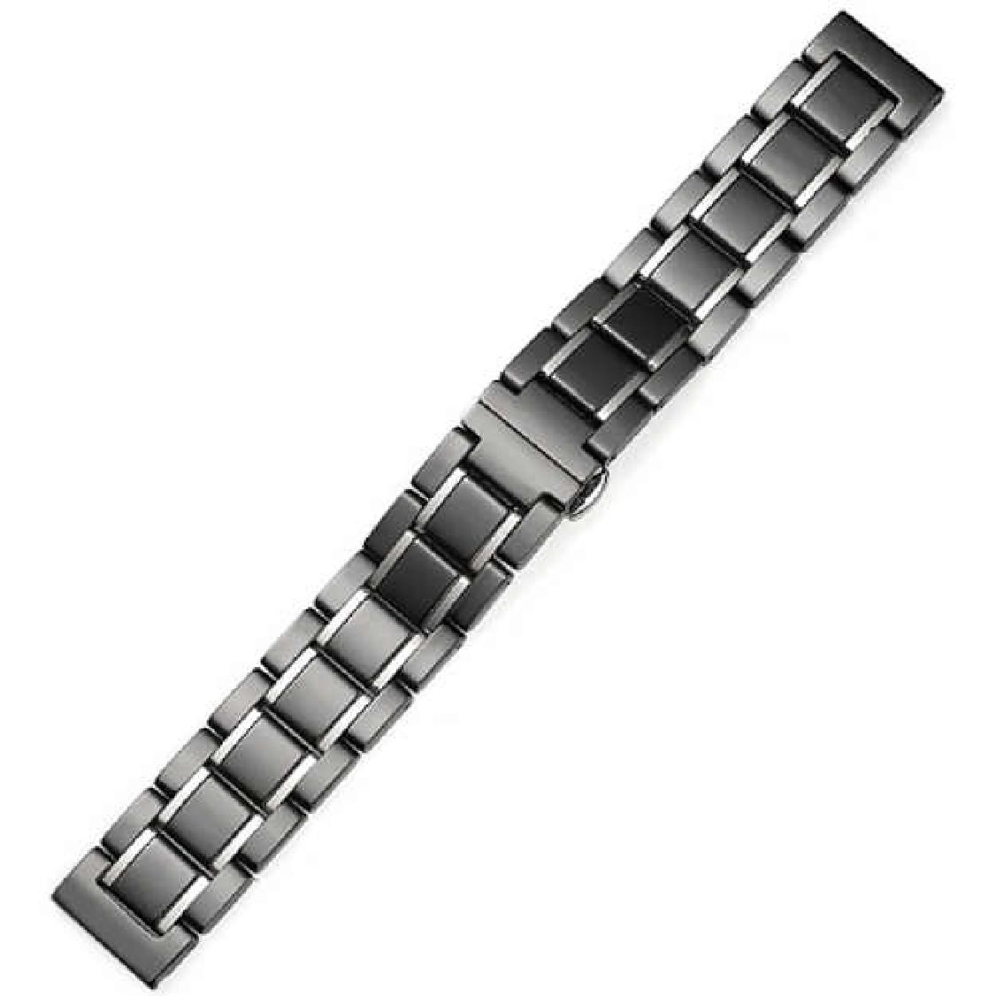 Seiko Compatible Black Ceramic Replacement Watch Band Quick Release 8001
