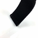 Orient Compatible Black Nylon Watch Band Strap Belt Army Military Ballistic Silver Buckle #6031