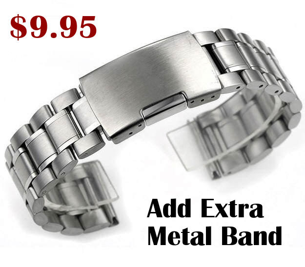 Fossil Compatible Black & Yellow Carbon Fiber Leather Replacement Watch Band Strap 1503