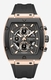 Kenneth Cole KCWGO0067602 Mens Chronograph Sport Watch Black Silicone