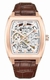 Kenneth Cole KCWGX0063802 Mens Automatic Leather Strap Watch Skeleton Dial Watch