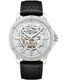 Kenneth Cole KCWGX0064003 Mens Automatic Leather Strap Watch Skeleton Dial Watch