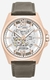 Kenneth Cole KCWGX0065101 Mens Skeleton Automatic Leather Strap Watch