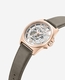 Kenneth Cole KCWGX0065101 Mens Skeleton Automatic Leather Strap Watch