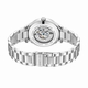Kenneth Cole KCWGY0046401 Mens Skeleton Automatic Bracelet Watch Silver