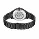 Kenneth Cole KCWGY0046430 Mens Automatic Skeleton Black IP Bracelet Watch
